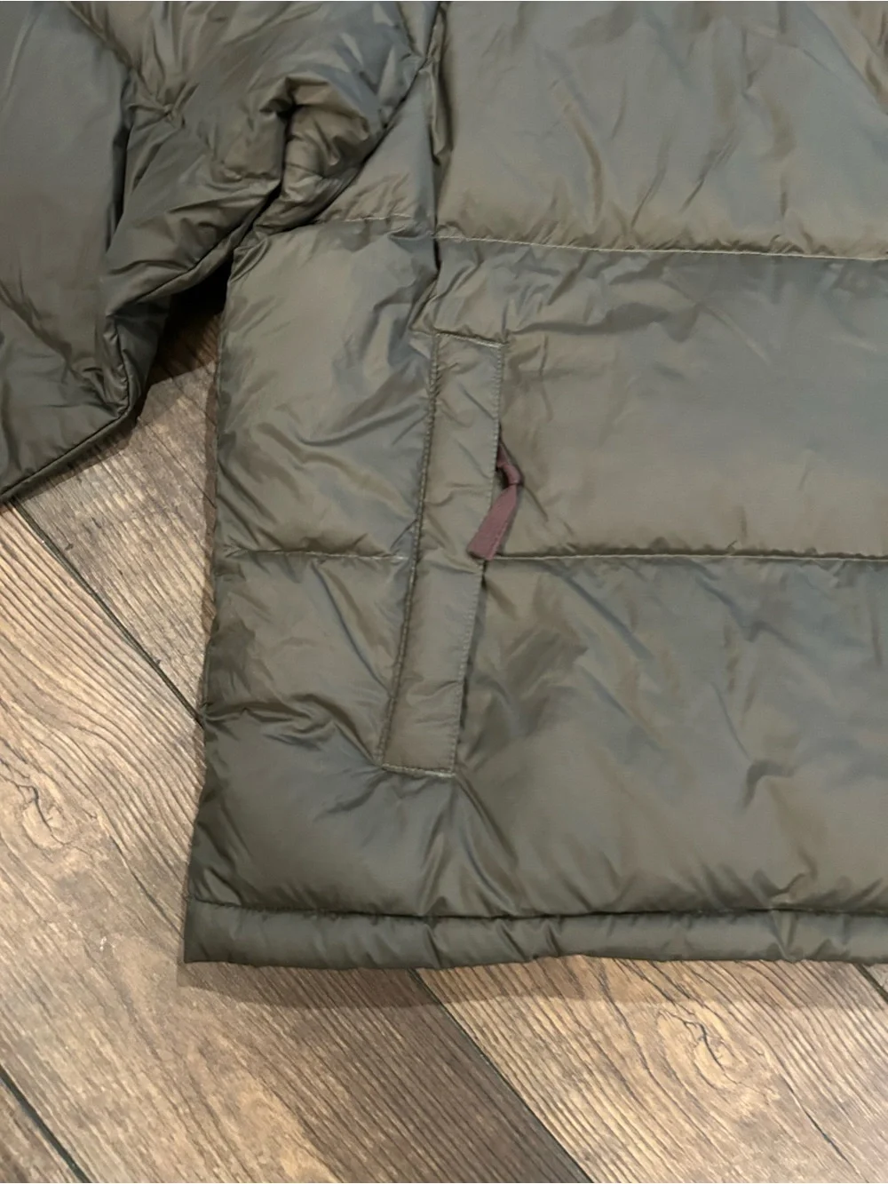 THE NORTH FACE 1996 Retro Nuptse 700 Puffer Jacket- New Taupe Green & Coal Brown